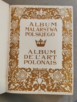 album malarstwa polskiego. Arct. Okładki Bukowski