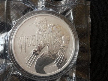 Marvel Wolverine 2021 Tuvalu 1 oz Ag 9999