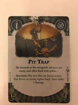 Wh Underworlds Pit Trap altern. karta