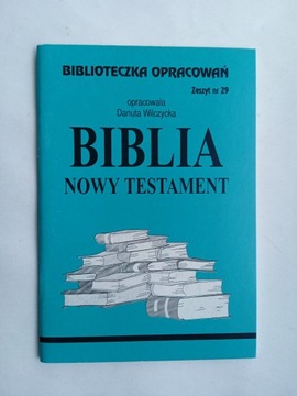 Biblia Nowy Testament  Biblioteczka opracowań 29