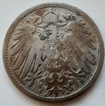 Niemcy Cesarstwo Niemieckie 10 fenigów, 1891 A