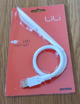 Lampka led USB biała 