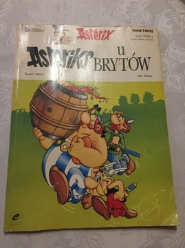 Asterix u Brytów komiks 