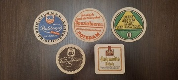 Niemieckie podstawki / wafle pod piwo