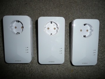 Adapter PowerLAN STRONG Powerline 1000 Triple Pack