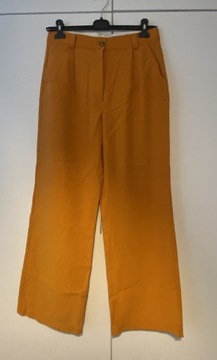 Spodnie pomarańczowe szerokie eleganckie Numph 38
