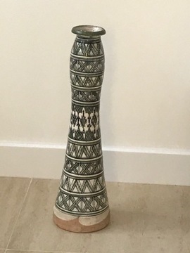 Bardzo stylowy wazon z Sudanu. Lata 60-e
