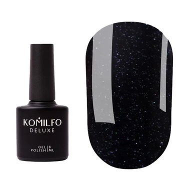 Top hybrydowy KOMILFO no wipe Glitter 8 ml