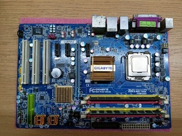 Płyta GIGABYTE GA-P35-DS3L+IC2D E4600+RAM 4GB