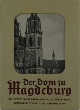 Der Dom zu Magdeburg 8 fotosów pocztówek NRD Lipsk