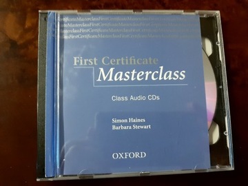 First Certificate Masterclass Class CDs Haines 