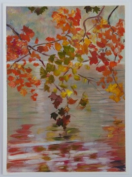 Obraz Jesień nad rzeką