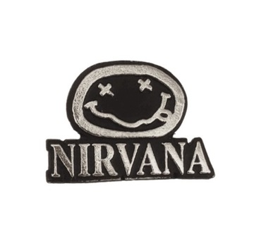 pin button przypinka metalowa Nirvana - Smile