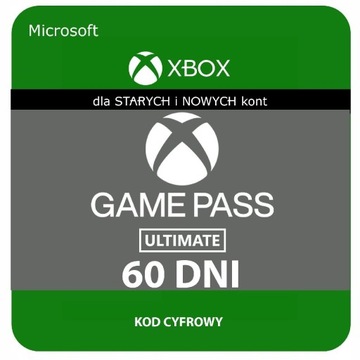 XBOX GAME PASS ULTIMATE 60 DNI + XBOX LIVE GOLD