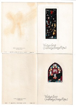 3 kartki świąteczne, Ars Christiana, lata 1963-71