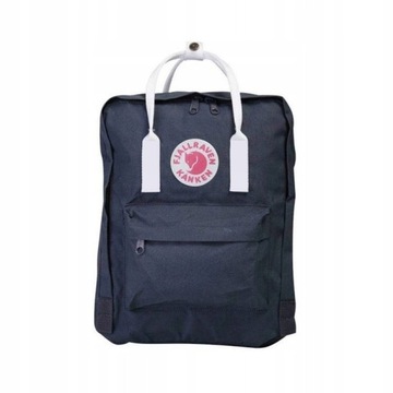 Plecak Fjallraven Kanken Blue - White 16L