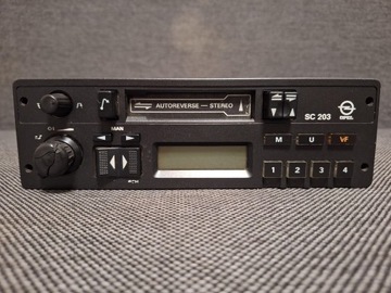 Radio OPEL SC 203 kaseta - RETRO