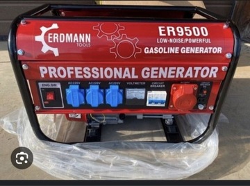 Agregat Erdmann ER 9500 6.5 kw generator