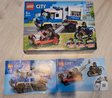 Lego 60276, więźniarka policyjna, konwój.