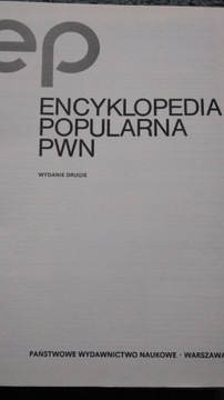 Encyklopedia popularna PWN. Warszawa 1982