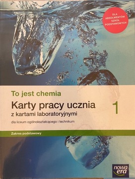 To jest chamia, karty pracy 1 klasa liceum