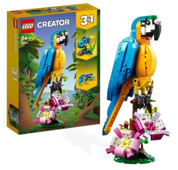 LEGO 31136 Creator 3 w 1 Egzotyczna papuga
