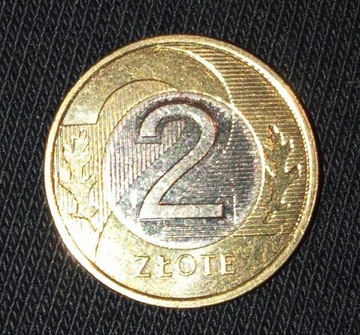 2 złotych  2017 r.