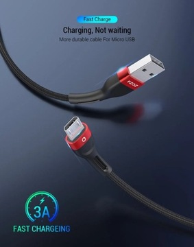 Kabel Micro USB Samsung S7 Xiaomi Redmi Note 5 Pro