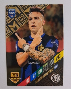 MOMENTUM MARTINEZ PANINI  FIFA 365 2024 X-RARE