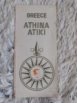 Greece Athina Atiki mapa plan 