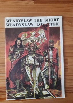 Komiks polsko-angielski Władysław Łokietek z PRL-u