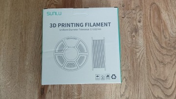 SUNLU filament PLA 1Kg Czarny - Black 1,75 mm