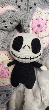 Jack skellington maskotka szydełkowa 20cm