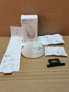 Logitech Lift for Mac pionowa mysz  Bluetooth