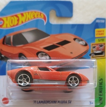 Hot Wheels '71 Lamborghini Miura SV