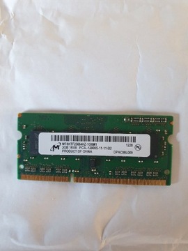 Pamięć RAM DDR3 SO-DIMM 2GB