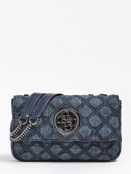 Guess torebka jeans denim open road crossbody 