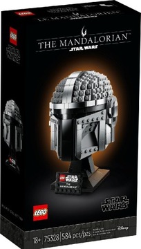 NOWE LEGO Star Wars 75328 - Hełm Mandalorianina