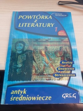 Powtórka z literatury - antyk średniowiecze