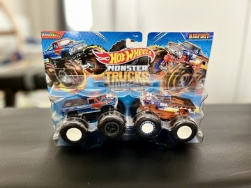 Hot Wheels Monster Truck DEMOLITION DOUBLES Bigbite vs Bigfoot FYJ64