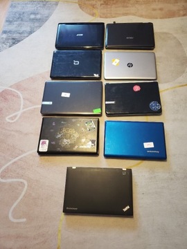 Złom laptopow 9 sztuk