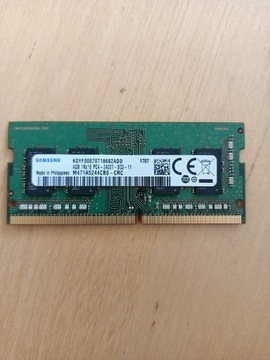 Pamięć RAM 4GB DDR4 2400 laptop SODIMM