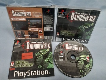 Tom Claney`s Rainbow Six Sony PSX Playstation 1