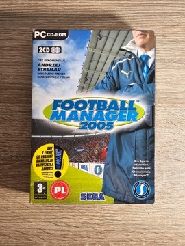 Football Manager 2005 gra PC [UNIKAT, KOMPLET PL]