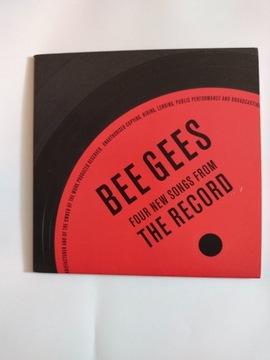 CD BEE GEES  Four new songs from the record