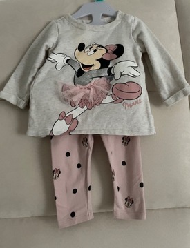 Komplet H&M 74 bluza legginsy zara Micky Mouse 