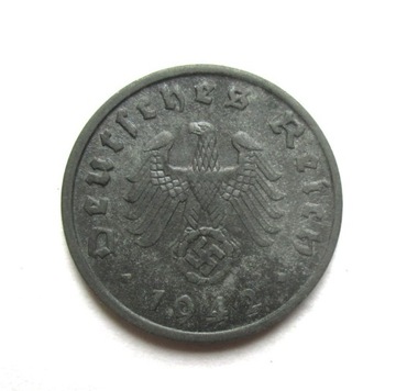 1 Pfennig 1942 r. E.