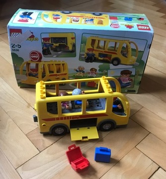 Lego Duplo 5636 autobusowy przystanek autobus