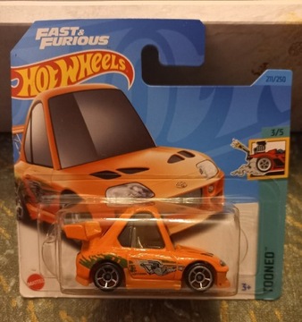 Hot Wheels Toyota Supra  Fast & Furious  Tooned