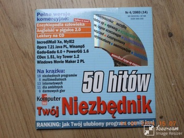 Komputer Świat -Twój Niezbędnik nr 4/2003   CD